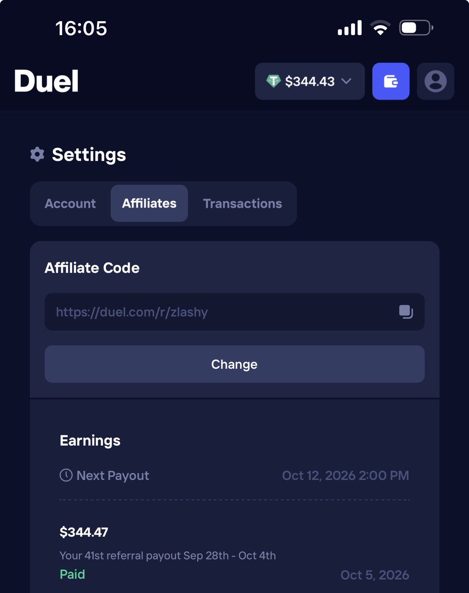 YtZlashy's tweet photo. 344$ is the giveaway to referrals so make sure to 
RT + Tag 2 friends
Be under the code! https://t.co/4CfoTHM9uM

Sending out everything to all wager refferals soon! https://t.co/wFH92CttuV