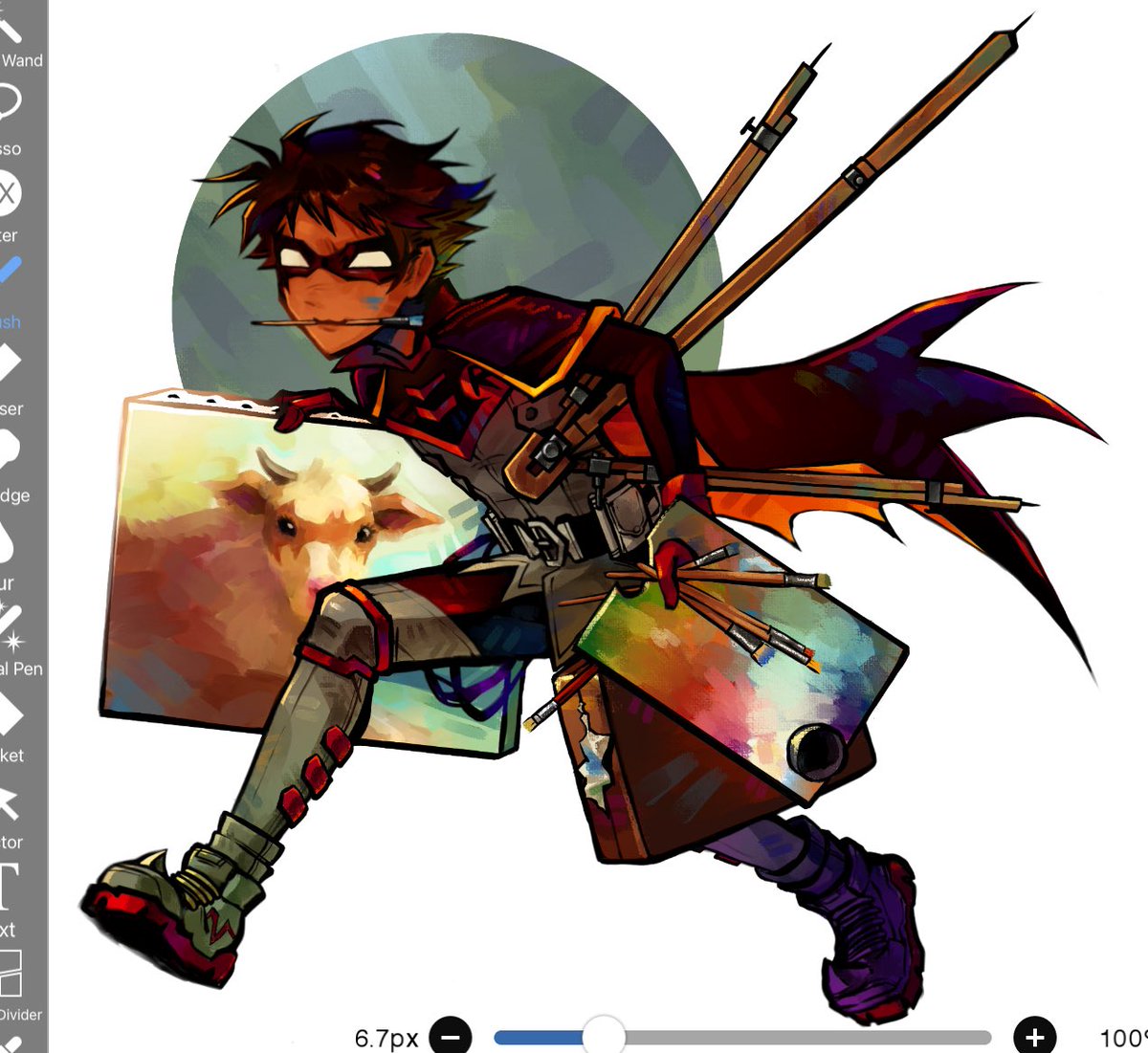 loosele4f's tweet photo. #damianwayne lil experiment https://t.co/3Fgbust1HZ