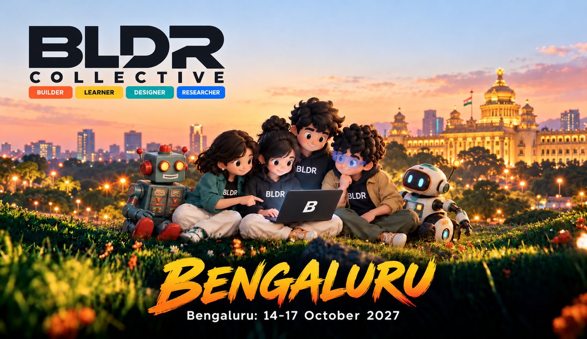 bldrcollective's tweet photo. And now you know where we are heading next! The land of AI, Hardware and Creativity @figma Config. 
Let us know if you want to plan something exciting in your city by letting us know via this form: https://t.co/DYU5wgURvL https://t.co/lu5DRj7Pn0