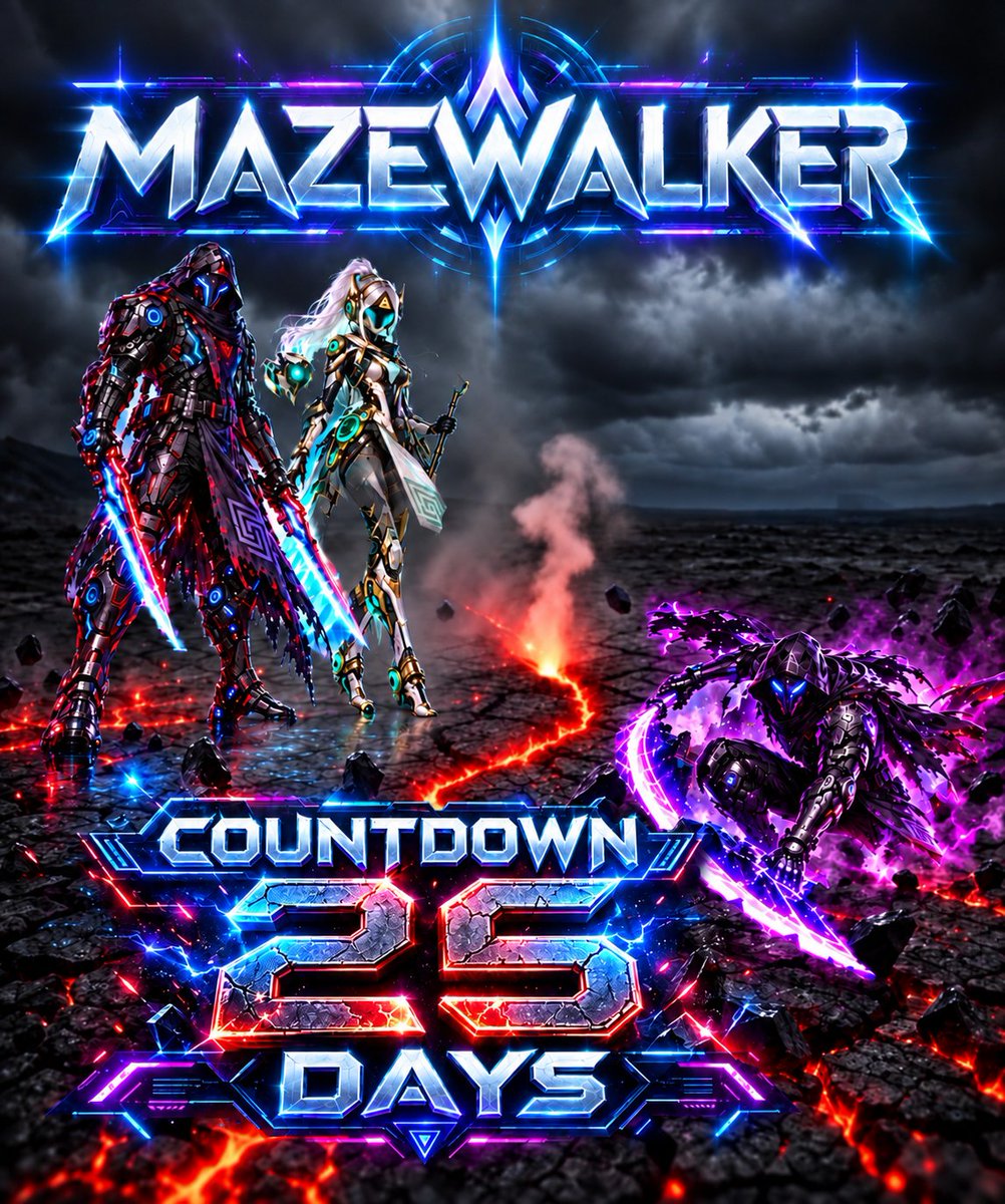 MazeWalkerToken's tweet photo. Shadow is ready. Night Walker is locked in. Nova Bell is standing by.
Every day brings us one step closer to the next chapter of the MazeWalker ecosystem.
Gaming
 $MAZE
 Solana
 Utility
 Community
25 days to go.
The Maze is opening. Are you ready to enter?
https://t.co/O8iuVvIXPK https://t.co/rSvppnbmKP