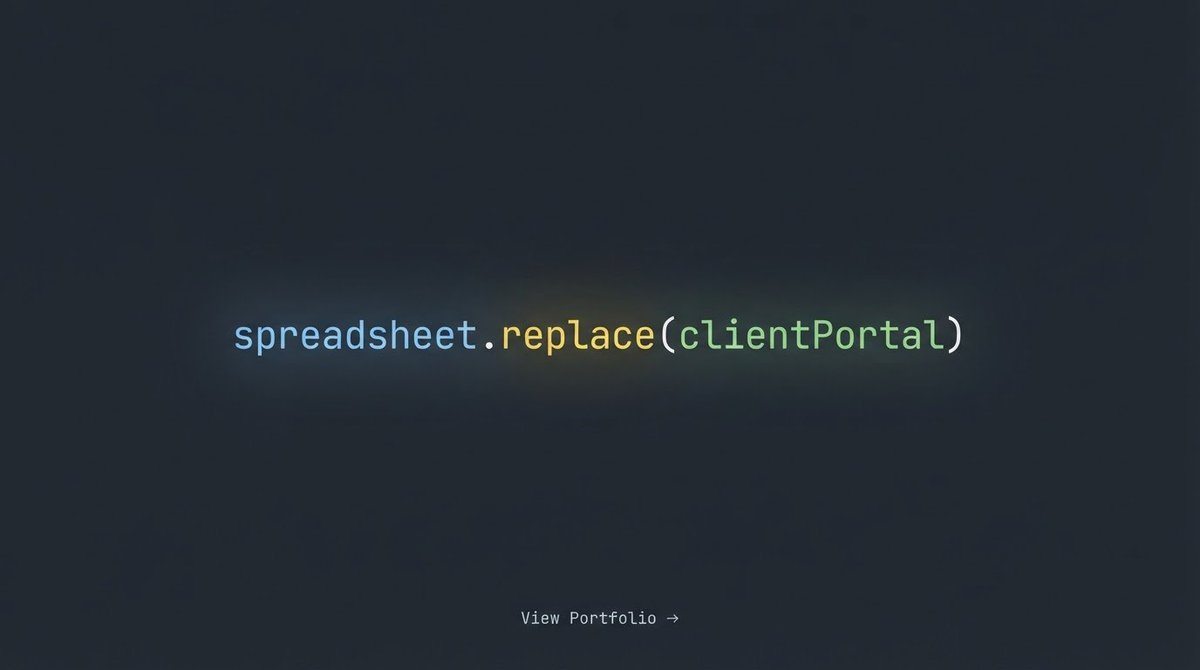 Yousaf50524906's tweet photo. Spreadsheets and WhatsApp chaos don't scale.
A custom Airtable + Softr client portal solves it — secure login, real-time tracking.
See a live build: https://t.co/mseHkh8y15
👉https://t.co/9QKE6OzvIE
#WebDeveloper #NoCode #ClientPortal https://t.co/GiYaRsL9oY
