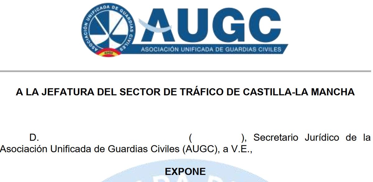 augc_juridico's tweet photo. Hoy he tenido que preparar un escrito que no debería existir.
Un capitán ha impedido que un representante de AUGC registrase un escrito en una oficina de registro. Motivo: que debía presentarlo «por conducto reglamentario».
A una asociación profesional. Por conducto. 🧵 https://t.co/WiPK8Tp9tn