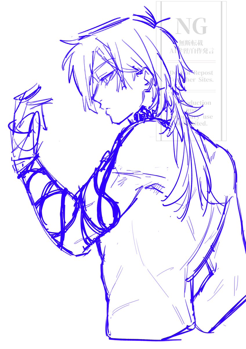 blaurose_am's tweet photo. kisらくがき https://t.co/Mht4lIUfN6