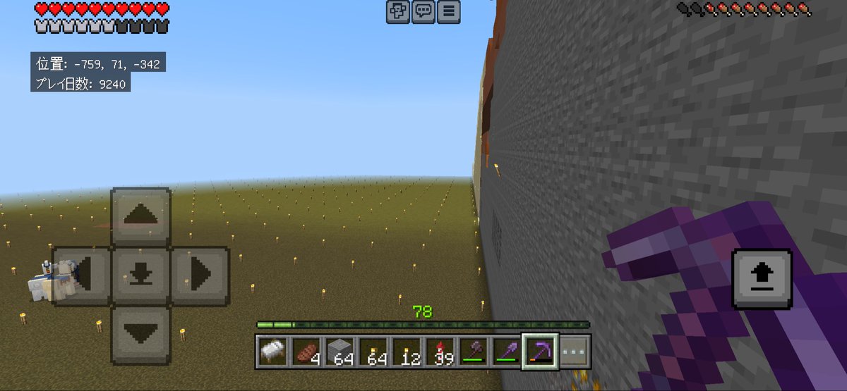 1yocFs's tweet photo. 世界を平らにするマインクラフト672日目

#マイクラ https://t.co/S11outbsLx
