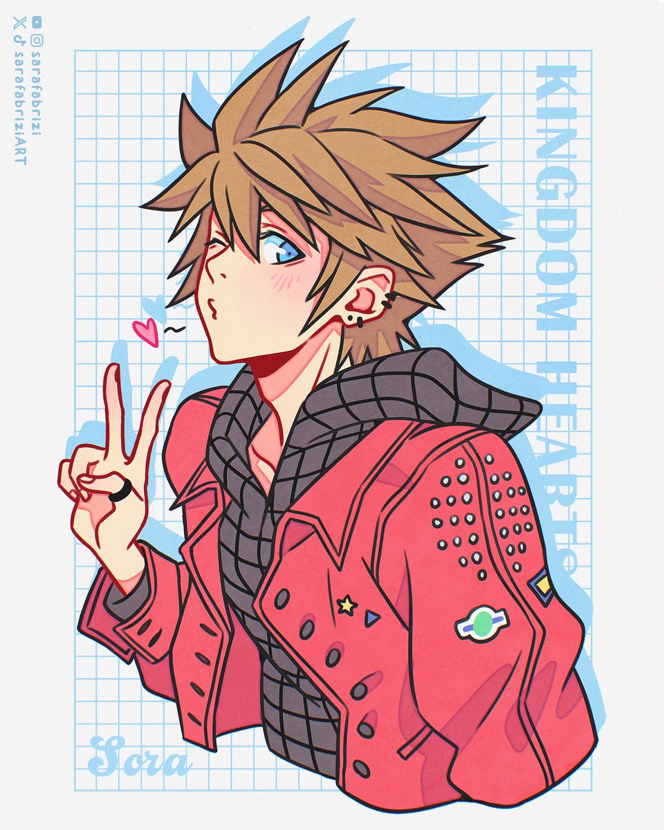 sarafabriziART's tweet photo. a very old sora drawing that I still like ❤️ some drawings age better than others, I guess!
#sora #kingdomhearts #fanart #drawing #kh https://t.co/pUB8H8Tji8