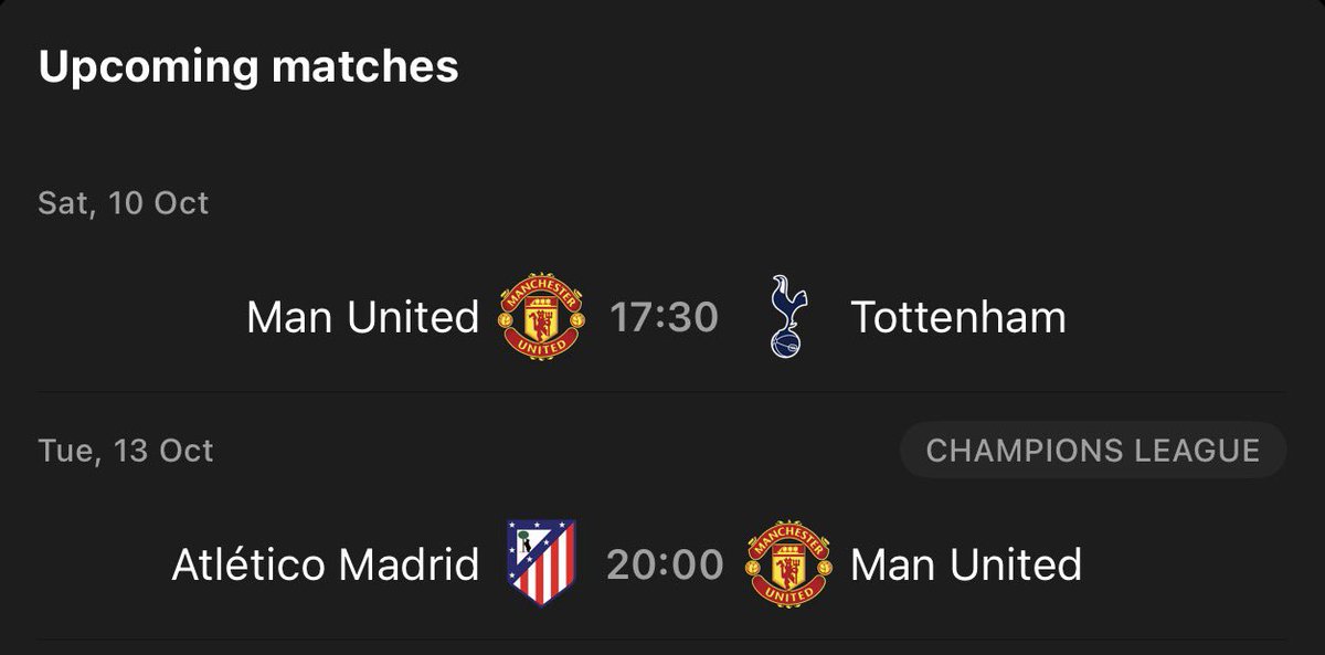 UTDTrey's tweet photo. “I can’t wait for the international break to end”

Shut up mf, speak for yourself😭 https://t.co/i24i0rdMj8