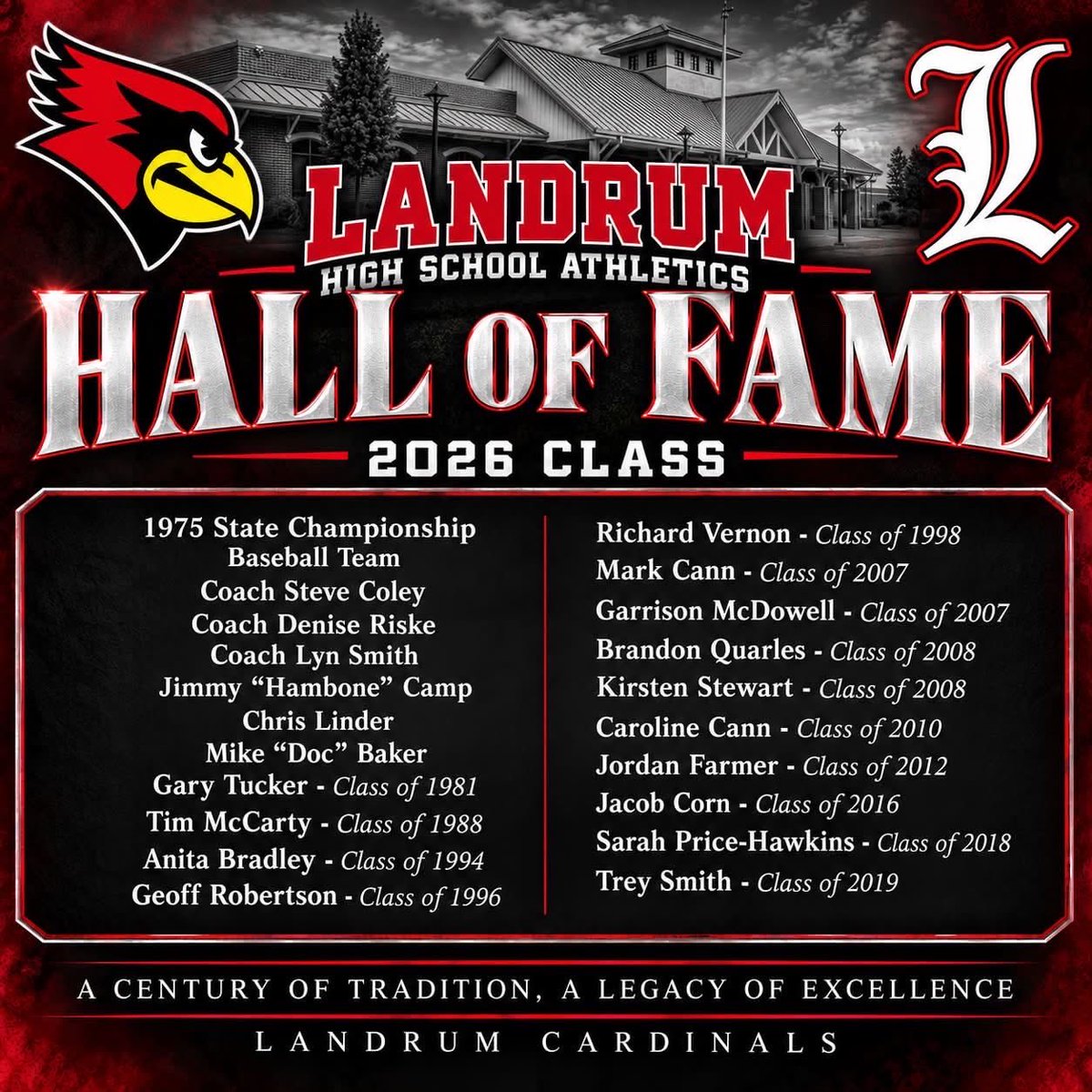 LandrumsportsEM's tweet photo. Hall of Fame Week https://t.co/LAm9ewuOd2