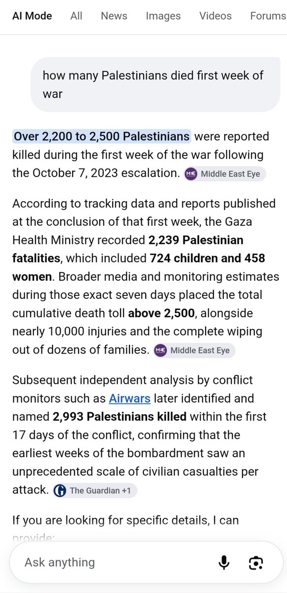 Yahuudfinder271's tweet photo. @VerminusM @michelletandler In the first week before Israel entered gaza they killed 724 children https://t.co/IFp5lSJ7qa