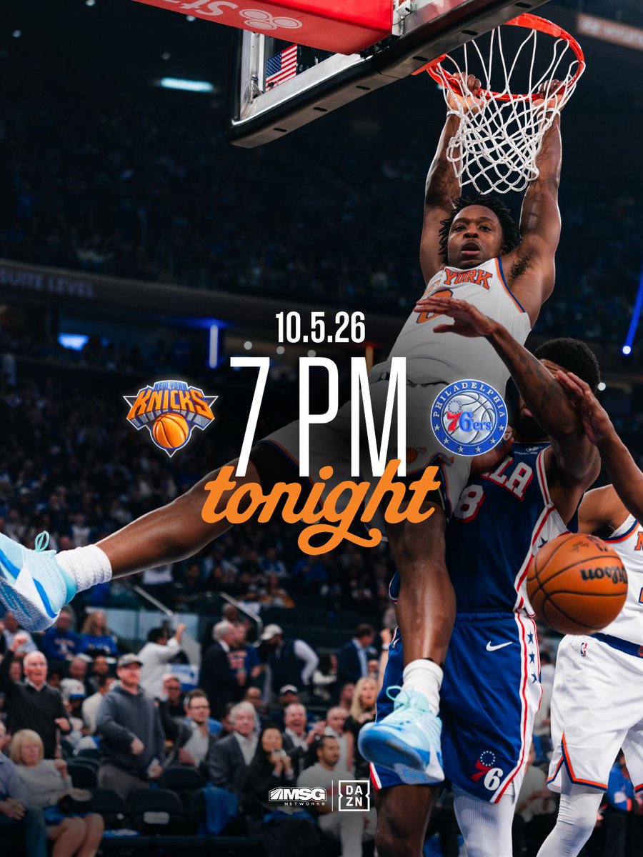 KnicksMSGN's tweet photo. Knicks are BACK 😁 https://t.co/n8Hl847ox1