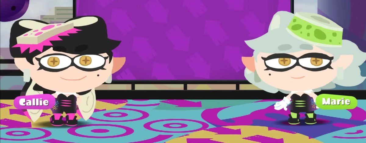 ETendo64's tweet photo. i love you sr pelo squid sisters https://t.co/svfXAk7d5x