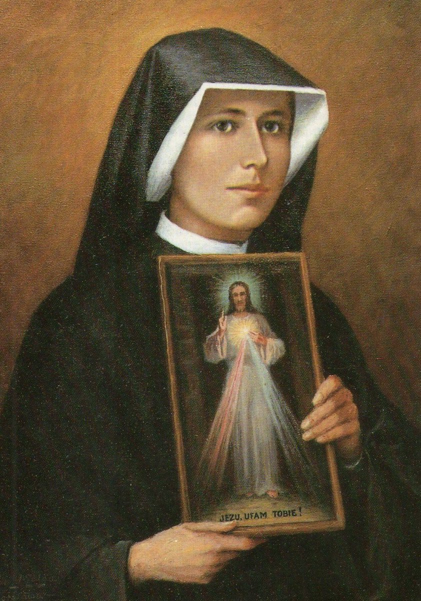 BorderRadi0's tweet photo. St. Faustina, pray for us!
Jesus, I trust in you!
#DivineMercy https://t.co/7fuWy8ZP6w