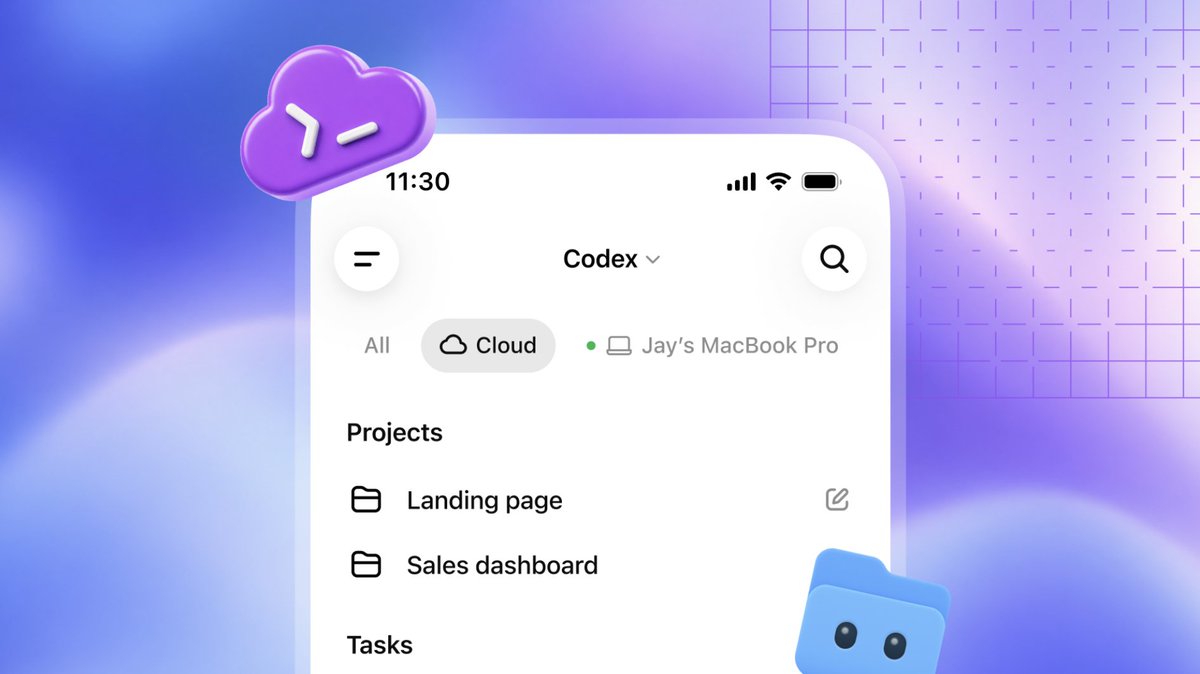 Dimillian's tweet photo. We launched our all-new Codex Cloud at DevDay. You can now create reusable environments, and it means you can always have online hosts regardless of whether your laptop is closed or not! I've been using it a ton lately. Internally we called the launch: Freedom day! https://t.co/FvvOo5wlf9