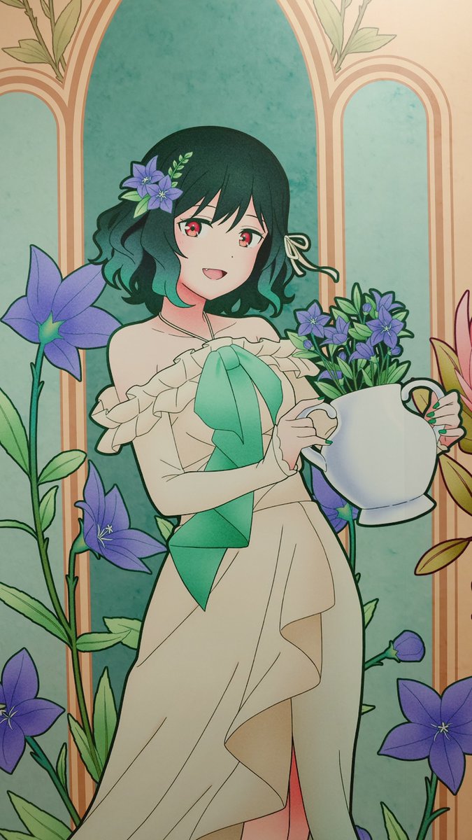 ariamk2's tweet photo. 遅くなったけど、
栞子ちゃんお誕生日おめでとう！🎉
#三船栞子生誕祭2026 https://t.co/9wyW7mg0zr