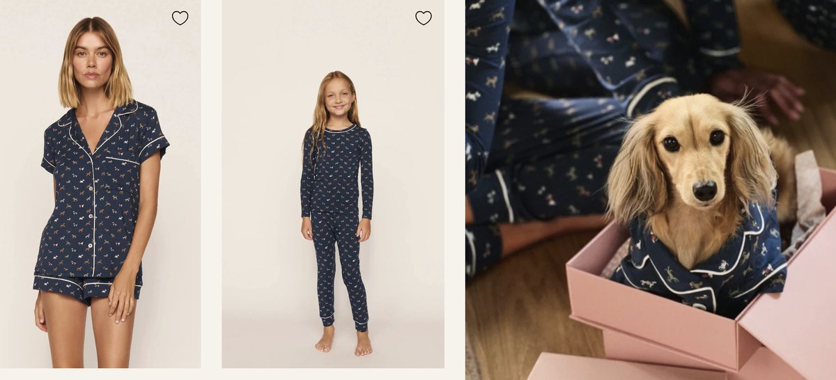 EverythingEnch1's tweet photo. Eberjeyโs #holiday collection is officially live, with festive prints & classic matching sets for family including the little ones & your pets.
And if youโre into personalized #gifts, thereโs FREE monogramming through October 10th ๐๐ป https://t.co/j5dEfV7NDB
#giftidea #ad #pjs https://t.co/wGyWe4kIZF
