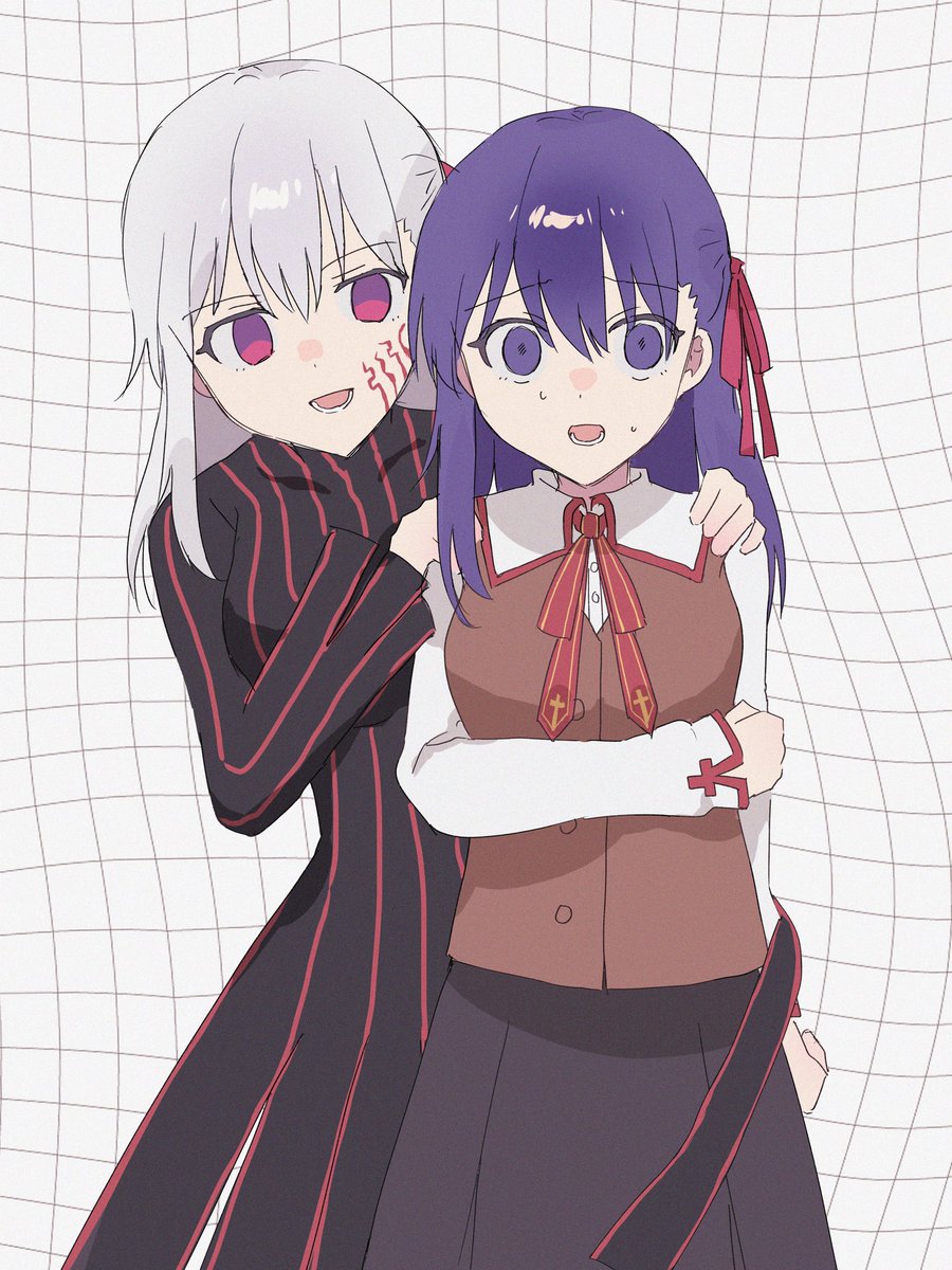 konnno25's tweet photo. 間桐桜と黒桜 HF配信記念 #fate https://t.co/IMnOnvPovg