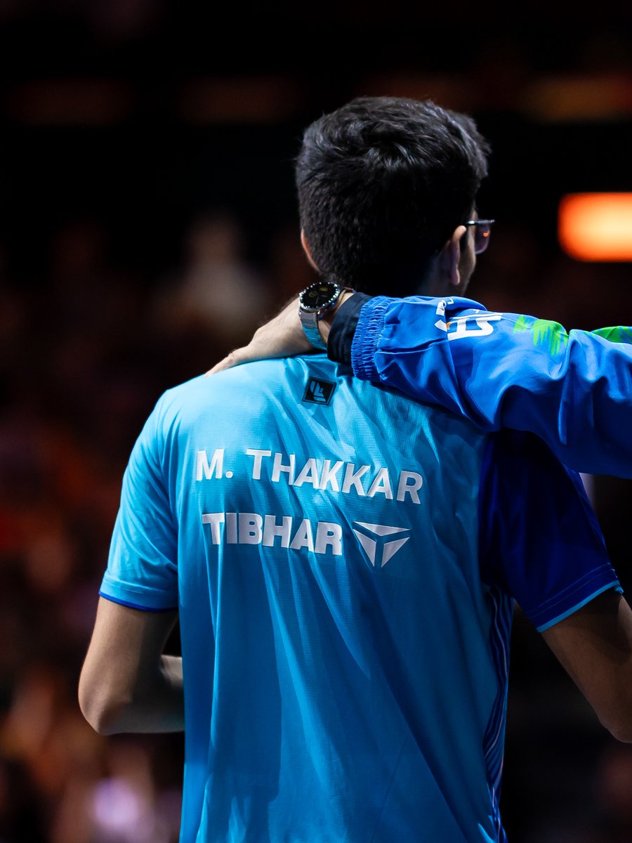 WTTGlobal's tweet photo. What. A. Win. 🤯

Swipe for Manav Thakkar's moments of joy as he claims an incredible comeback against an on-fire Simon Gauzy here at #ChinaSmash to take the spot in the Round of 32 👏

#TableTennis https://t.co/mPZ14OFABc
