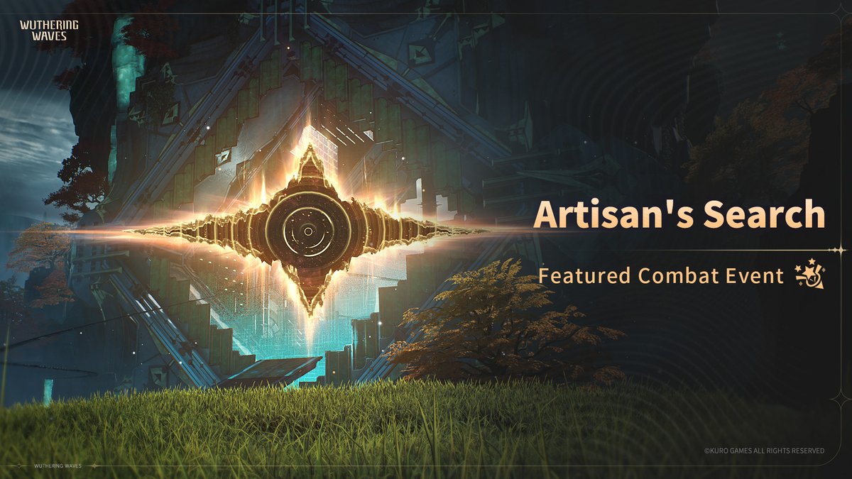 Wuthering_Waves's tweet photo. [Artisan's Search] Featured Combat Event
Lisha, apprentice Artisan, reporting for duty!

✦Duration✦
2026-10-08 04:00 - 2026-10-26 03:59 (server time)

✦Rewards✦
Astrite x500, Forgery Premium Supply - Lahai-Roi x4, Premium Enclosure Tank - Land of Xuanfang x8, Premium Resonance Potion x10, Premium Tuner x100, Shell Credit x640000 and other Materials.

✦Eligibility✦
Reach Union Level 14 and activate the Four Chime Shaftpost during Main Quest Chapter IV Act I "The Wind Before the Storm."

✦Event Rules✦
- During the event, you will enter a special Sonoro Sphere to battle waves of enemies within a set time limit, with the aid of unique buffs.
- You collect Coins by dealing damage to enemies, and lose Coins when taking damage.
- Advancing through enemy waves unlocks more special buffs to give you the support you need.
- Clearing a wave grants bonus time. The Coins you have collected by the end of the countdown will be your Coins record for this stage.
#WutheringWaves