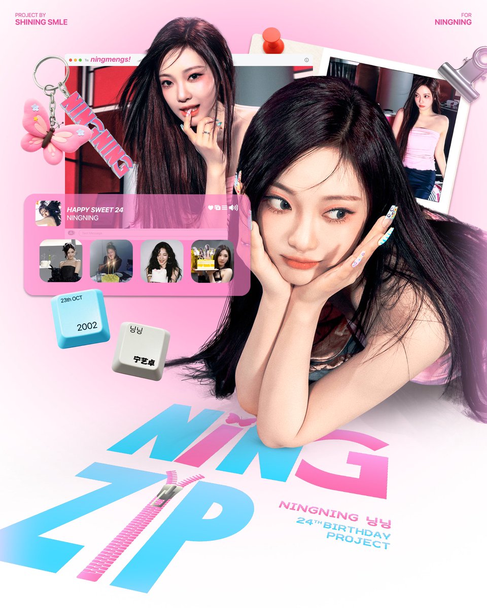 ShiNINGsmileVN's tweet photo. 𝙽𝙸𝙽𝙶.𝚉𝙸𝙿: 𝘏𝘢𝘱𝘱𝘺 𝘕𝘐𝘕𝘎𝘕𝘐𝘕𝘎 𝘋𝘢𝘺 📁🎂
“Zipping all our love for NINGNING” — an archive filled with all the love from V-Ningmengs 💌
#NINGNING #NINGNINGZip #HappyNINGNINGDay #ShiningSmile https://t.co/jyJv84zVjU