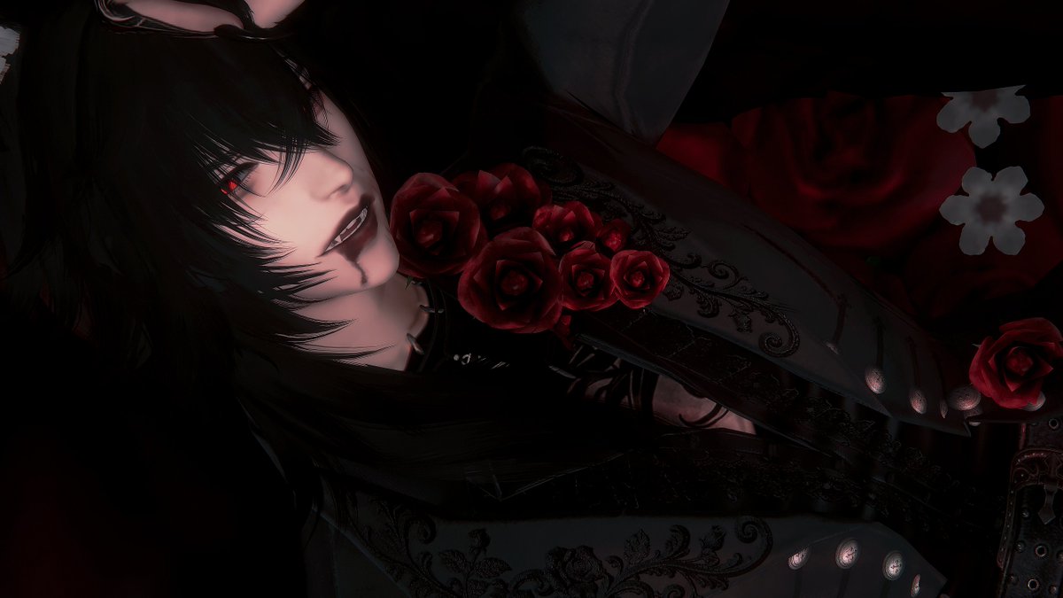 CEOofbigidiot's tweet photo. day 5: vampire 🩸

#gposetober2026 https://t.co/0j5WUmgUYG