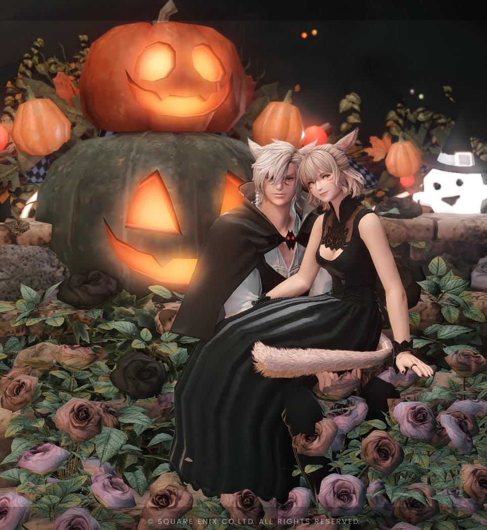 ShChate's tweet photo. ハロウィン仕様に一部ブース模様替えしました🎃
カボチャブースは膝だっこも可能です(座り方はツリーに続きます)
またお庭のカボチャにも3人腰かけられる場所があります

Gaia / Durandal ミスト･ヴィレッジ17区37番  
#しゃとすたじお https://t.co/3HEuAvUcLI