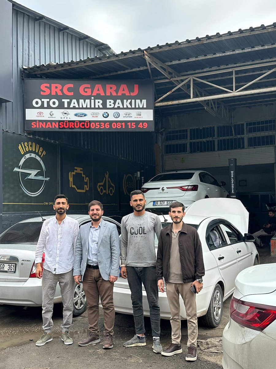 akgencadiyaman's tweet photo. 📍 Küçük Sanayi Sitesi

İl Gençlik Kolları Başkanımız Av. Hasan Ünsal, Gençlik Kolları Başkan Yardımcımız Furkan Akın Ekinci ve Yönetim Kurulu Üyemiz Baran Cihan Tunç ile birlikte genç esnaflarımızı ziyaret ettik.

🔧 SRC Garaj Oto Tamir & Bakım – Sinan Sürücü
🔧 Ünal Garaj Oto Tamir & Bakım – Murat Ünal
🔧 Öz Efe Otomotiv – Ali Yeter

Genç esnaflarımızla sohbet ederek talep ve önerilerini dinledik. Misafirperverlikleri ve samimi sohbetleri için teşekkür ediyor, hayırlı ve bereketli kazançlar diliyoruz. 🤝
@avhasanunsal @avyusufibis 
#AKParti #AKGençlik #AKGençAdıyaman #Adıyaman #GençEsnaf #GençsinÖndeYürü