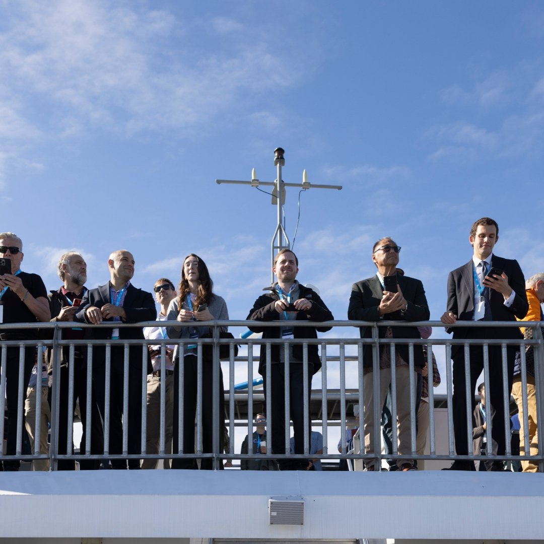 regentcraft's tweet photo. Flight Five of our Viceroy Seaglider prototype took place in front of our biggest audience yet.

Last week, we welcomed more than 600 investors, customers, government and defense leaders, and journalists aboard ferries on Narragansett Bay, and showed Squire and Viceroy prototypes float, foil, and fly. Proud of the crew who pulled it off, and thankful for the support from our guests.

The Seaglider network is growing, and we're just getting started - on to production!