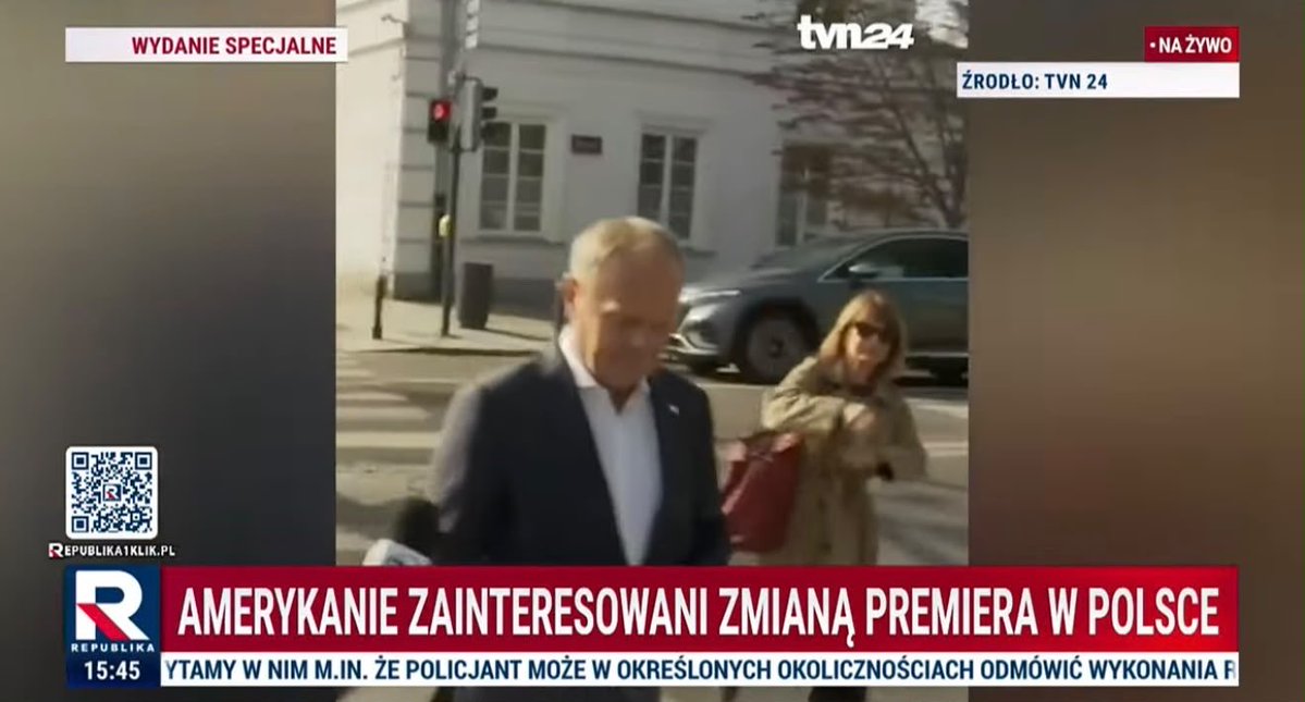 krzysztofbrejza's tweet photo. „Amerykanie zainteresowani zmianą polskiego premiera”
PiSopopulistów odkleiło do reszty, Polska wg nich to republika bananowa? Jaki biznes amerykański chce zmiany D. Tuska? 
Teraz wiadomo skąd ten ich opór przed ustawą uderzającą w koncerny naftowe, aby obniżyć ceny paliw.. https://t.co/P5eqnVjFZV