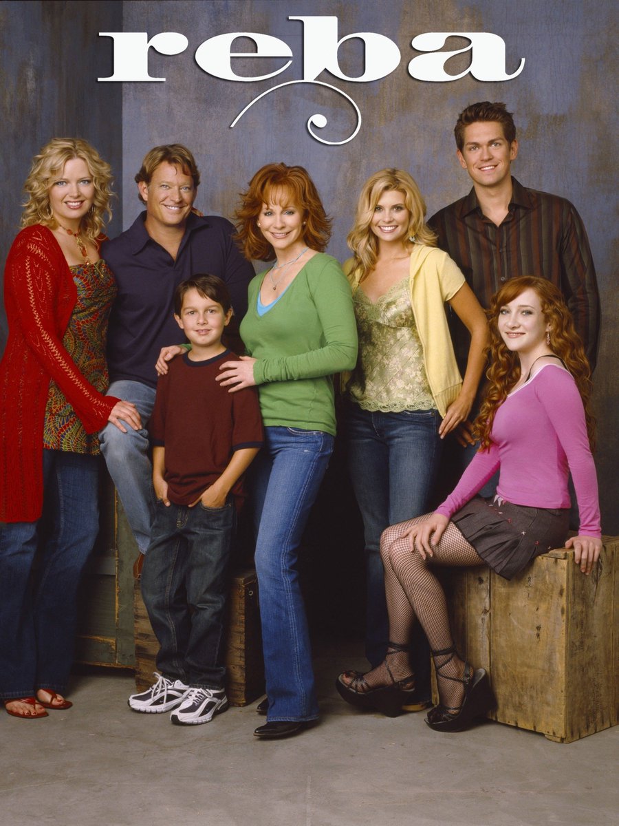 curtisia_green's tweet photo. Happy 25th Anniversary to television sitcom "Reba" (October 5, 2001) #25Years #Reba #RebaMcEntire #ChristopherRich #JoannaGarcia #SteveHowey #ScarlettPomers #MitchHolleman #MelissaPeterman #2000s #Reba25 https://t.co/Bxlk7o8mZx