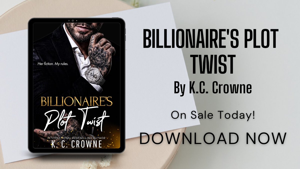 Crave_Books's tweet photo. The gripping narrative of Billionaire's Plot Twist by K.C. Crowne will reel you in from page one. Grab a copy now. https://t.co/dfZgUMuDxa #MustReadBook https://t.co/igWLErXXrL