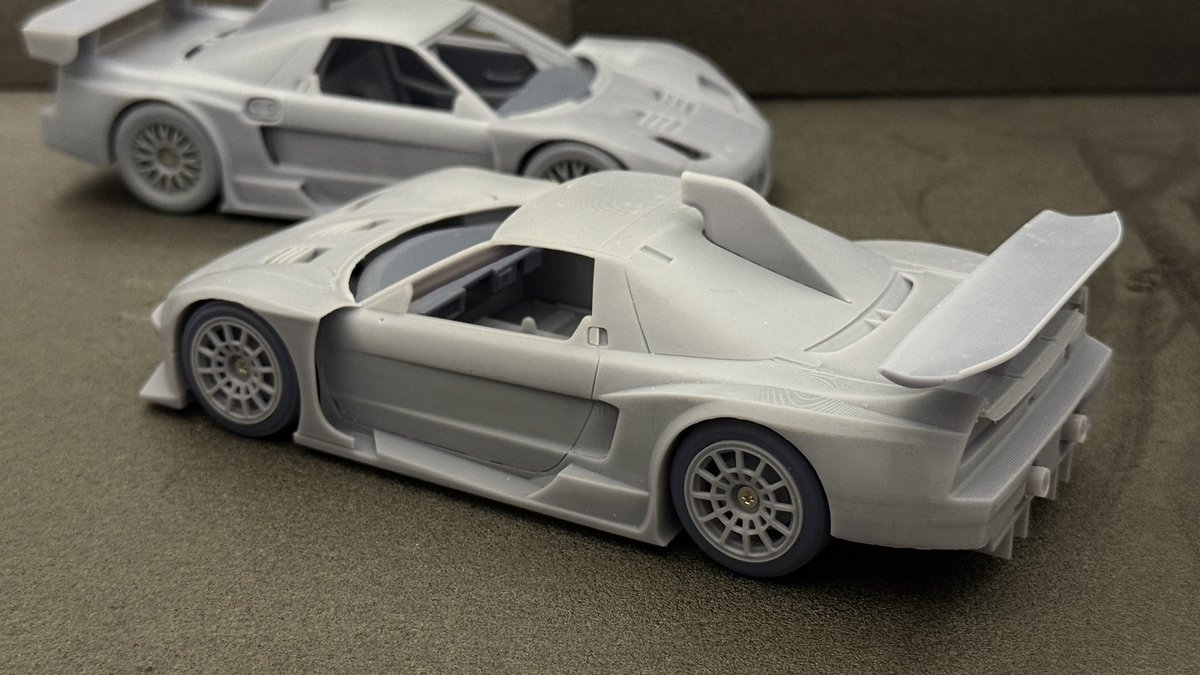 FALCONLABO_2025's tweet photo. NSX GT500・3Dプリントキット完成。
2003仕様が誕生。合わせて2002仕様も小修正済み。
これにより02、03、04(タミヤ05)まで繋げて揃った形に。
ひとまず今回でデータ作りは終了。
#nsx
#supergt
#jgtc
#gt500
#3dプリント https://t.co/owsZQFiWzH