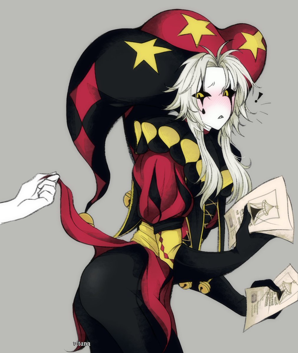 ryirsh's tweet photo. #pierrot #thefreakcircus #tfc #fanart
#dijitalart 
oops 👀 https://t.co/wnGUCcyj6R
