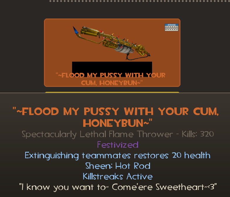 KiKiProtoAlt's tweet photo. Not really porn but I cant really post this on main so
here, have the names of my tf2 Australiums

These have pissed so many people off and I love it https://t.co/Py7uu71Kp3