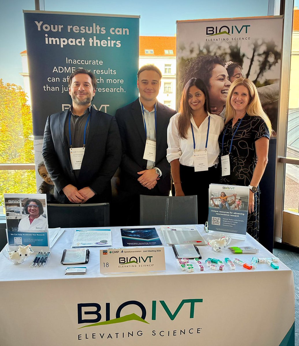BioIVT's tweet photo. Attending the #DMDG #GMP #SPS Joint Scientific Meeting? Stop by Table #18 to meet with our #ADME experts &amp; don’t miss our poster on #PeptideTherapeutics #DrugMetabolism!
 
#GLP1 #DrugDevelopment #DMPK #DrugInteractions https://t.co/Tqcd7BqUK9