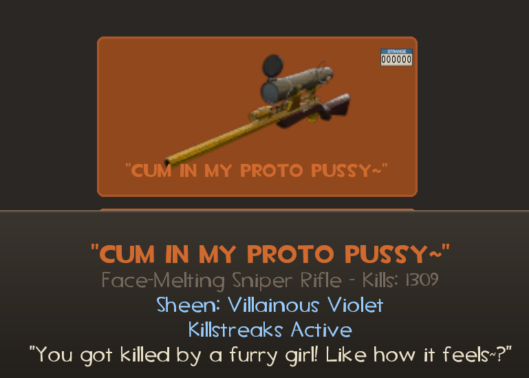 KiKiProtoAlt's tweet photo. Not really porn but I cant really post this on main so
here, have the names of my tf2 Australiums

These have pissed so many people off and I love it https://t.co/Py7uu71Kp3
