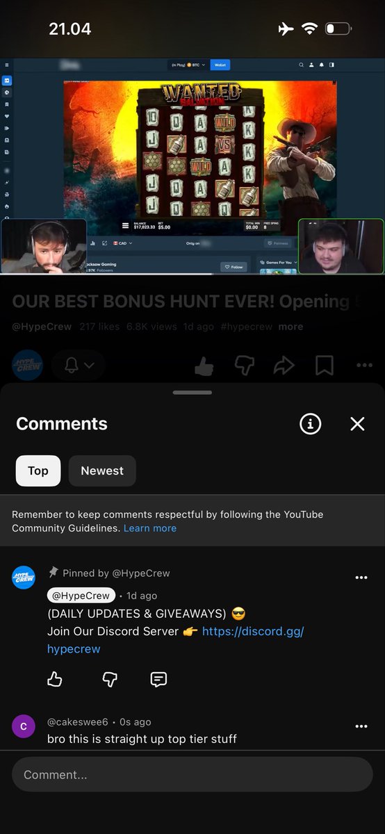cakeswee6's tweet photo. @HypeBonuses @HypeCrewYT https://t.co/tmlTdREDc8