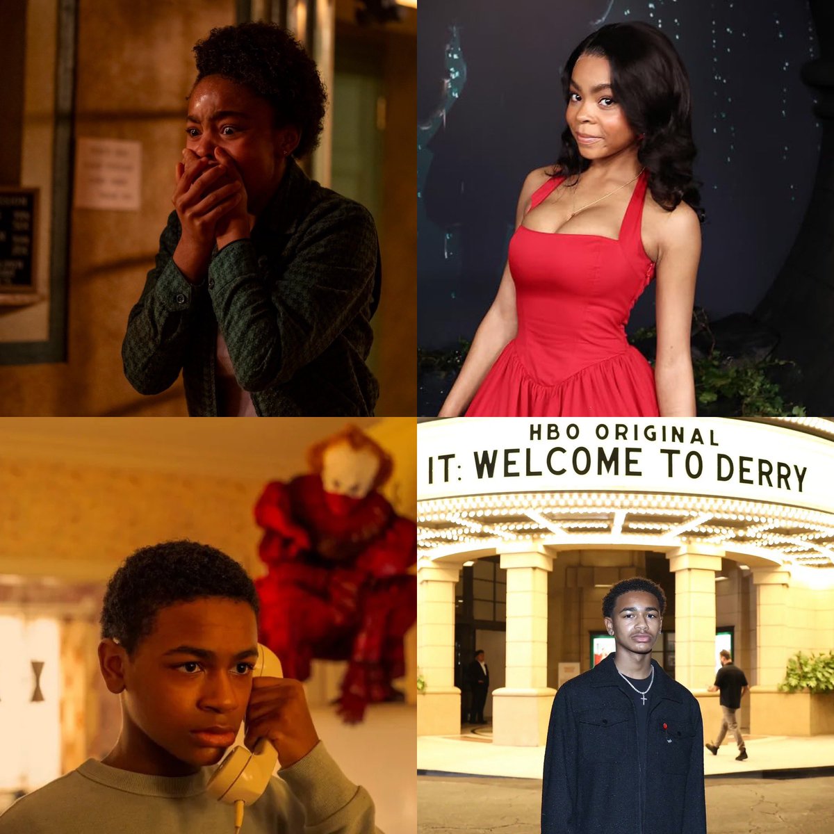 generationybh's tweet photo. This spooky season you should watch or rewatch Welcome to Derry. Amanda Christine and Blake Cameron James are a part of the main cast. 🩸 https://t.co/VitExm8C7X
