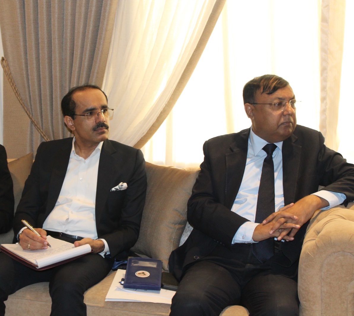 HomeSindh's tweet photo. Sindh Home Minister Chairs High-Level Meeting on Law and Order

Karachi, October 5, 2026: Sindh Home and Law Minister Zia-ul-Hassan Lanjar chaired a high-level meeting with senior Home Department and police officials to review the overall law and order situation across the province, with particular focus on Karachi.

The meeting was attended by the Additional Chief Secretary Home, IG Sindh, Additional IG Karachi, Additional IG CTD, and other senior officials.

The meeting comprehensively reviewed the prevailing law and order situation, street crime, organised crime, drug trafficking, potential security threats, intelligence sharing, police patrolling, snap checking and ongoing operations against criminal elements.

The Home Minister directed the police and other law enforcement agencies to further strengthen coordination and intelligence sharing and intensify intelligence-based operations against criminals and elements posing a threat to peace and public safety.

“Protection of the lives and property of citizens is the foremost priority of the Sindh Government, and there will be no compromise on maintaining peace and the rule of law,” Zia-ul-Hassan Lanjar said.

He directed police authorities to maintain enhanced vigilance at key locations, commercial centres, major thoroughfares and sensitive areas, while further strengthening patrolling, snap checking and other preventive policing measures.

The Home Minister also emphasised the effective use of modern technology and intelligence-based policing for the prevention and detection of crime and directed swift and coordinated action against organised criminal networks, drug traffickers and other offenders.

Senior officials briefed the Home Minister on the current security situation, ongoing operations and measures being taken to maintain peace and improve law and order across Sindh.

Zia-ul-Hassan Lanjar directed all concerned officers to remain vigilant, maintain close inter-agency coordination and ensure effective implementation of security and crime-prevention measures at the field level.