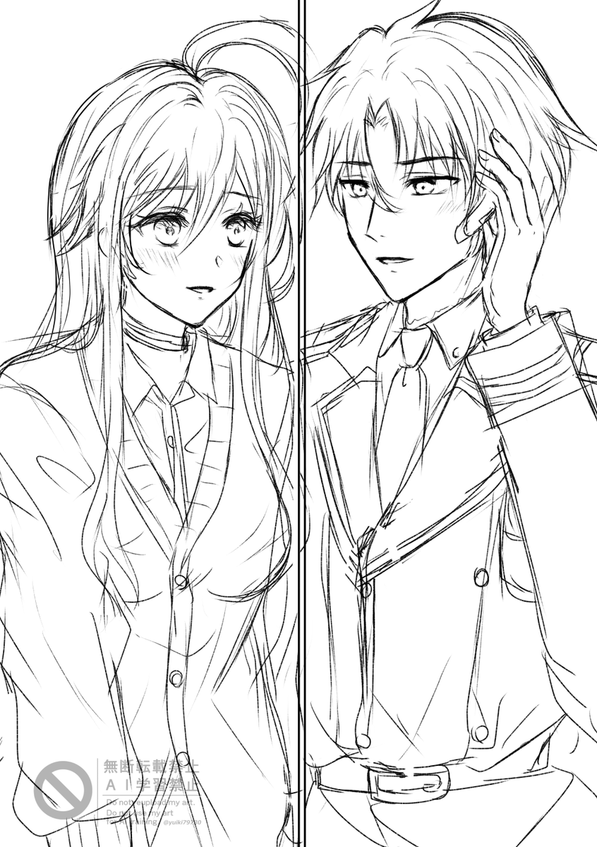 to97628's tweet photo. wip.〜　 シンレナ
久々描いてる。完成版は本垢に上げると思います
#エイティシックス https://t.co/opz4a4OGvt