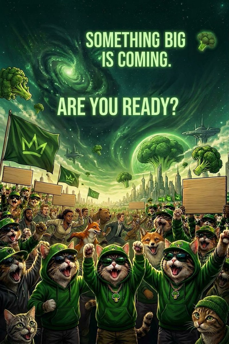 Broccolidvo's tweet photo. Something BIG is coming.

It's green 🥦
It's chaotic
It's ridiculous.

Are you ready? 👀 https://t.co/MRNRtriKcp