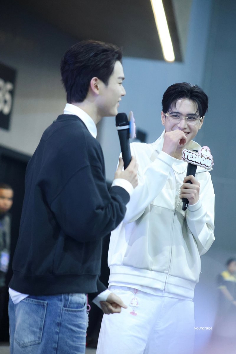 yourgraqe's tweet photo. เอ็นดูคุณสุดหัวใจ

TESHOWPING TINGTING ONE FAM
#GMMTVFANIVAL2026HappyFamilyxTP https://t.co/vocFtxX5on