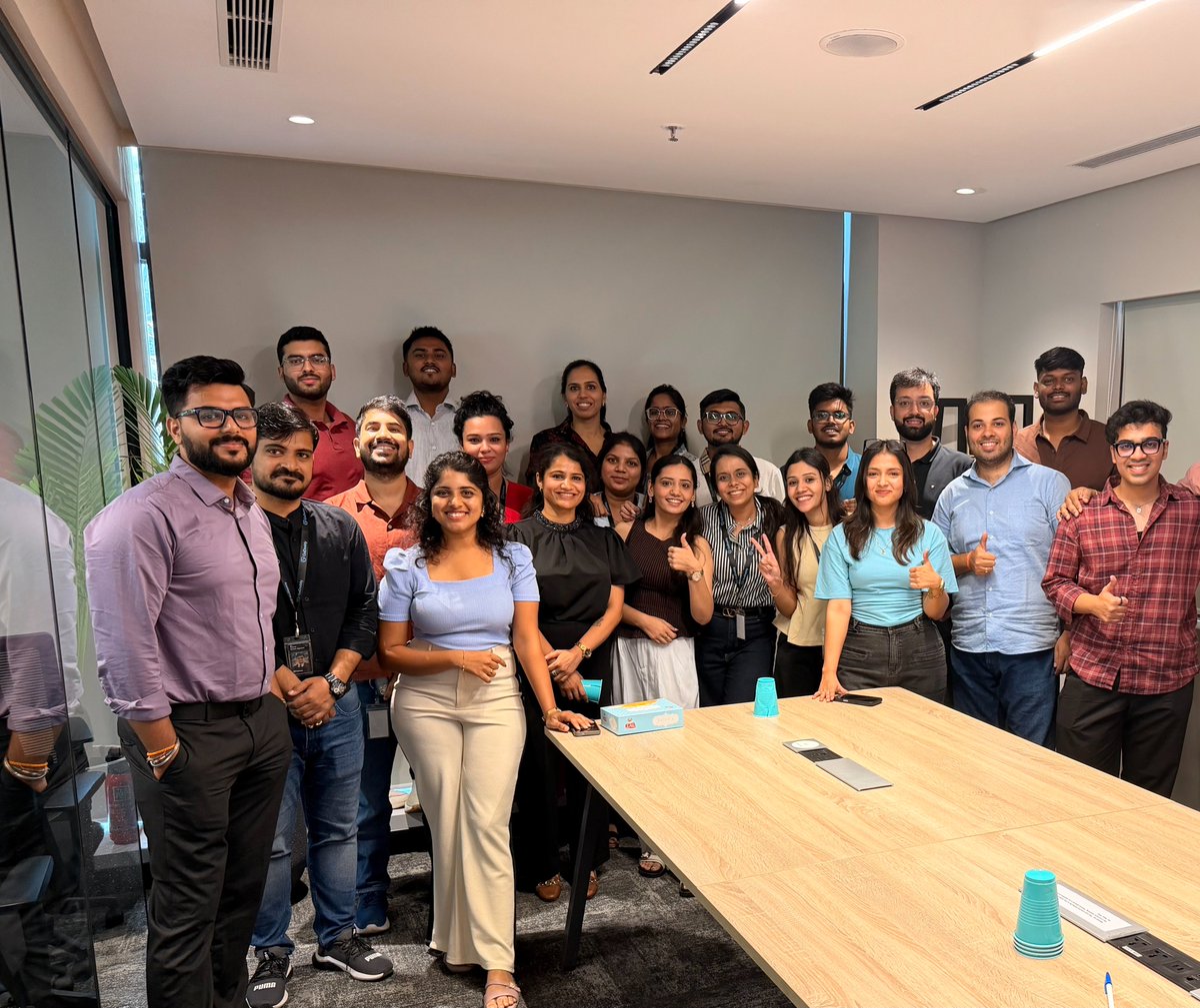 GoDaddyLife's tweet photo. Big ideas. Great conversations. Even better company. 🩵

Recently, our Finance India team gathered in Gurugram for an on-site packed with collaboration, creativity, and connection. The team left energized for what's ahead.

#GoDaddyLife #GrowCourageously #TeamWork https://t.co/2F48Wb0Xjs