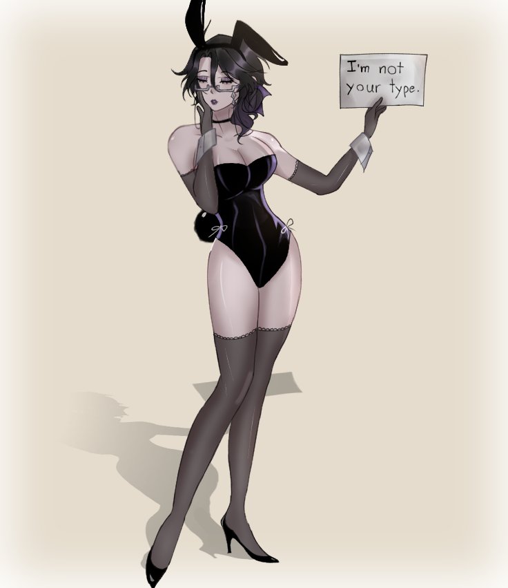 Ineedan64398544's tweet photo. Bunny girl #fempantalone #pantalone #GenshinImpactㅤ https://t.co/vbMOiXZL22