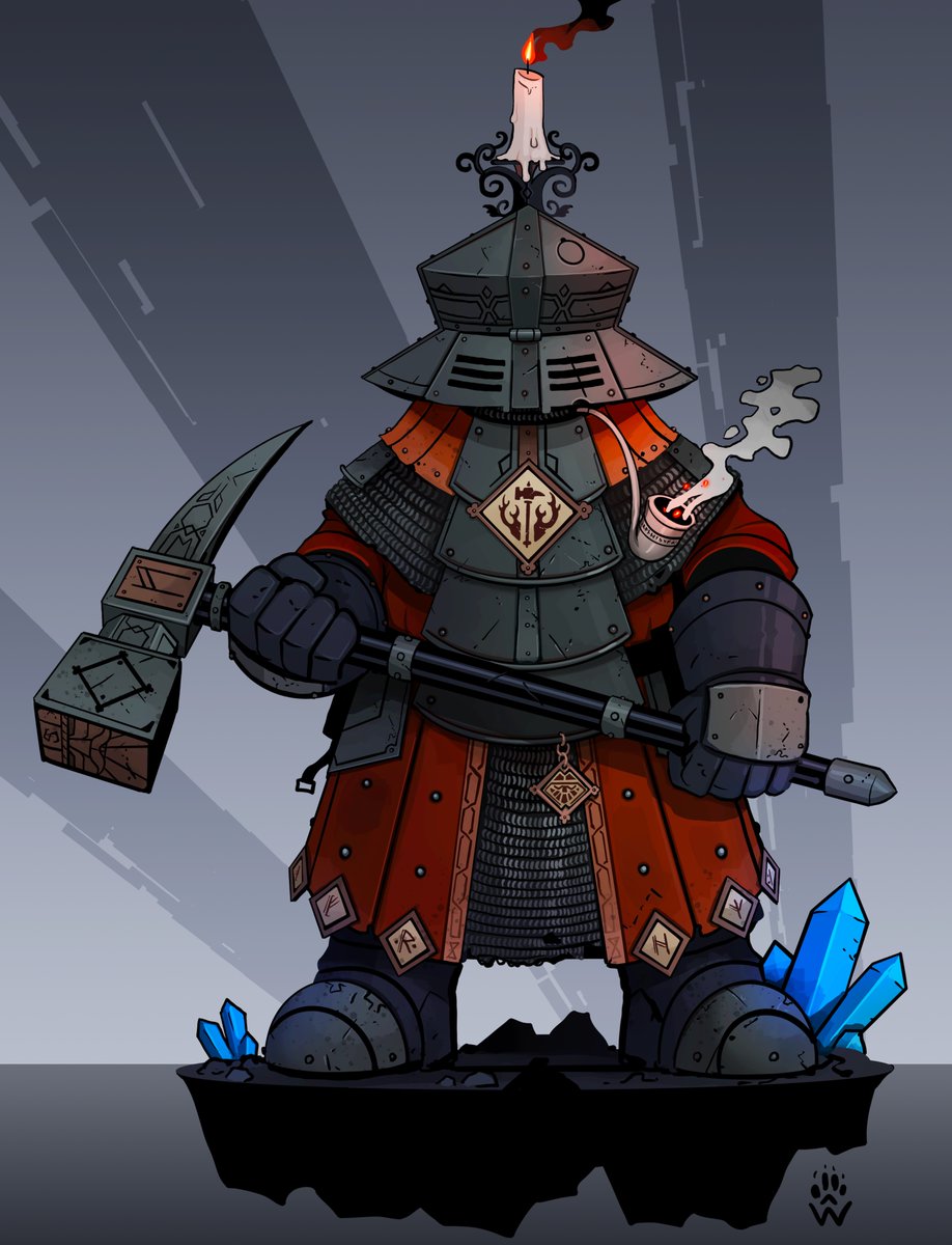 WolfdawgArt's tweet photo. Cities of Sigmar Dwarf Warrior

#conceptart #warhammer #fanart https://t.co/5USPYpdXG9
