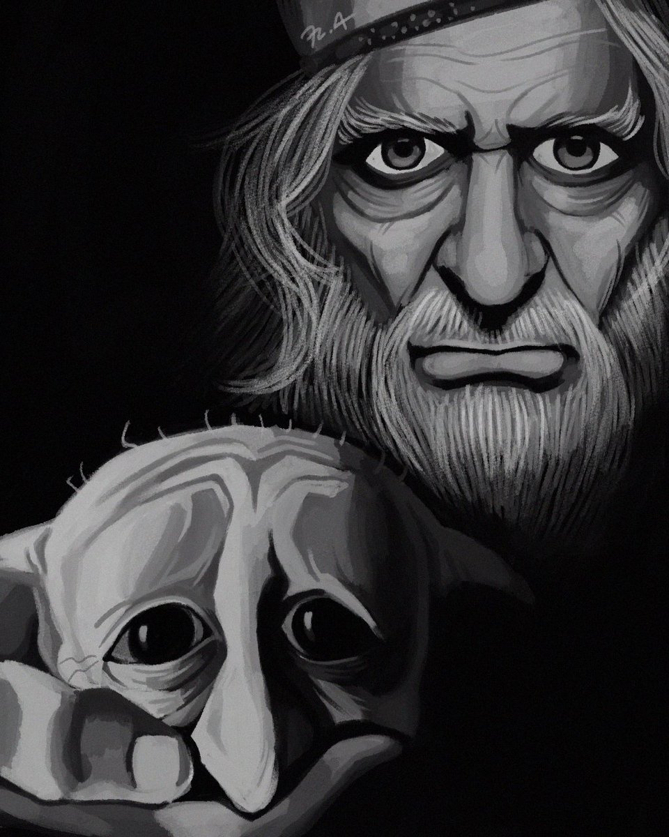 artagoneztic's tweet photo. Dobby and Dumbledore subplot:
#malfoid https://t.co/cBnk6ABvdo