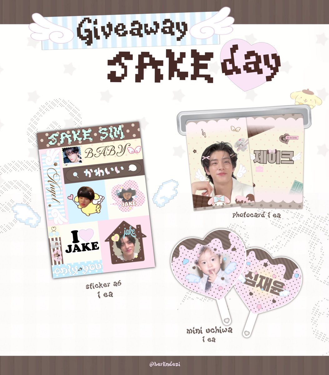 berlindezi's tweet photo. ೀ — kindly rt 。
giveaway for JAKE DAY ^^
( #안녕_BANGKOK 🪽)
╺ photo card 1 ea
╺ sticker 1 ea
╺ mini uchiwa 1 ea
location : impact challenger hall 1
Date: 14 Nov 2026
time : tba
✿ 𓈒 rt + show this tw
for exchange dm
#ENHYPEN #ANNYEONG_BANGKOK #HAPPYJAKEDAY https://t.co/fHW7jum9ba