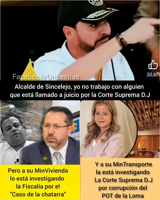 idelfon16905567's tweet photo. ¡PELEAS DE CORRUPTOS! MATAGATOS SE PRESENTÓ COMO EL PTE, QUE ACABARÍA CON LOS CORRUPTOS. LANZÓ UN ULTIMÁTUM PÚBLICO Y CONTUNDENTE AL ALCALDE DE SINCELEJO, YAHIR ACUÑA, RECORDÁNDOLE SUS MÚLTIPLES PROCESOS POR ENRIQUECIMIENTO ILÍCITO. ¿DÓNDE ESTÁ EL FONDE MILAGRO Y LA DE SU MUJER? https://t.co/KViDzlZ1Qm