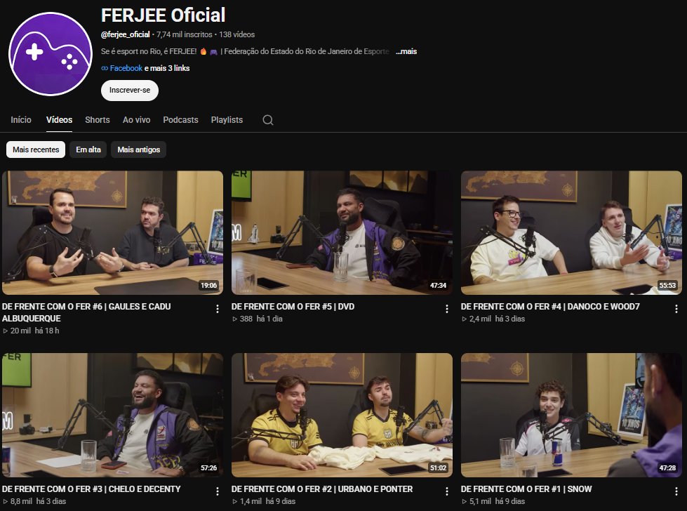 ferjeeoficial's tweet photo. Durante o FERJEE IN HOUSE 2, nós gravamos o DE FRENTE COM O @fer! 🏠🎙️

E já tem episódio saindo bem interessante, tem com o @Gaules, @Snowzincs, @ponterzin, @dvdtavares, @woodyfps, @chelok1ng... MUITA GENTE!

O ADM vai facilitar a vida de vocês e deixar o link do canal nos comentários!