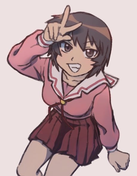 drdrdry_eye's tweet photo. なにかしらお絵描き100日チャレンジ
13日目　神楽（あずまんが大王） https://t.co/YDIDcRFDM9