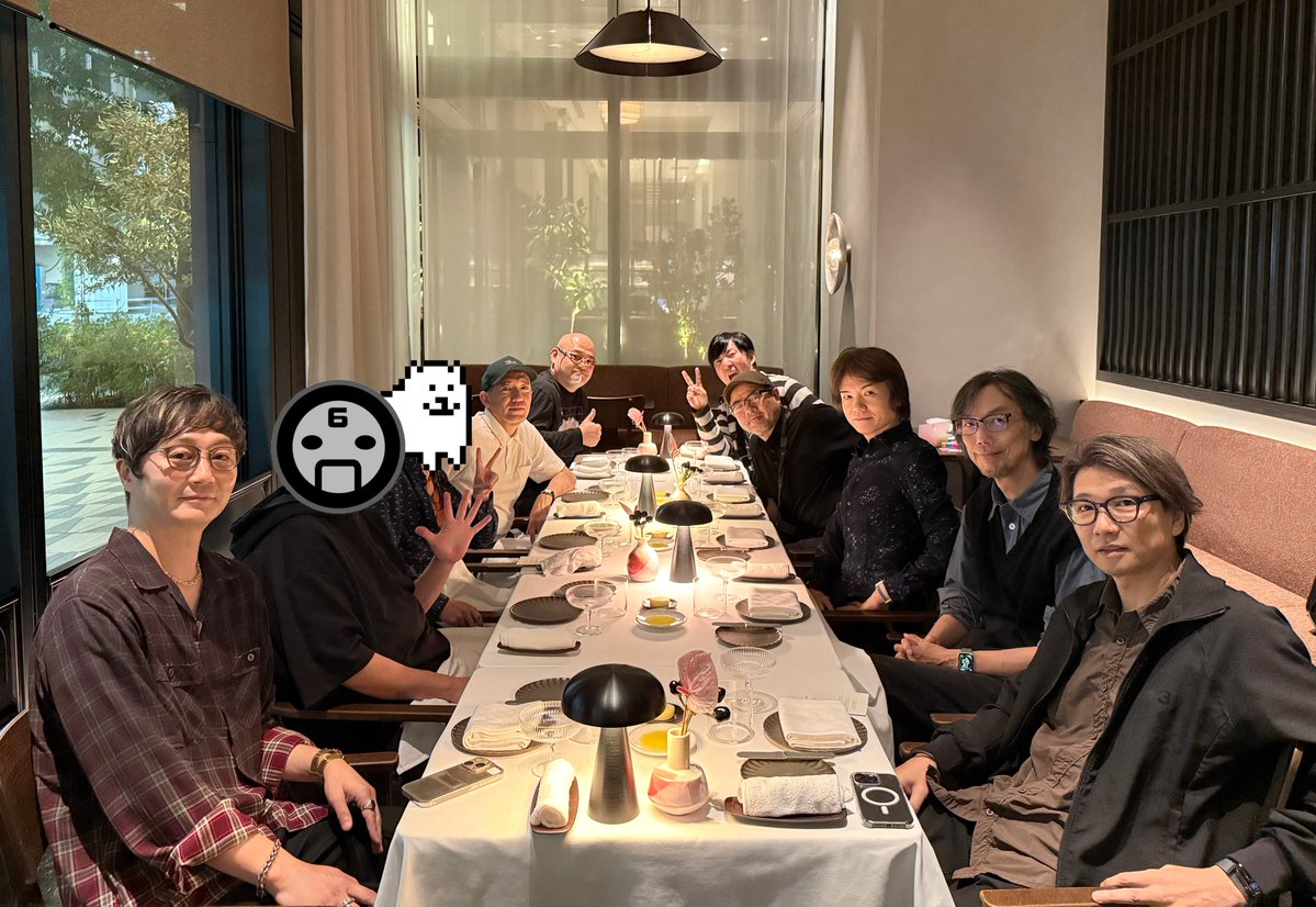 Sora_Sakurai's tweet photo. こんにちは｡
ゲームディレクターのアベンジャーズ的な集いです https://t.co/omnT4Rs1RJ