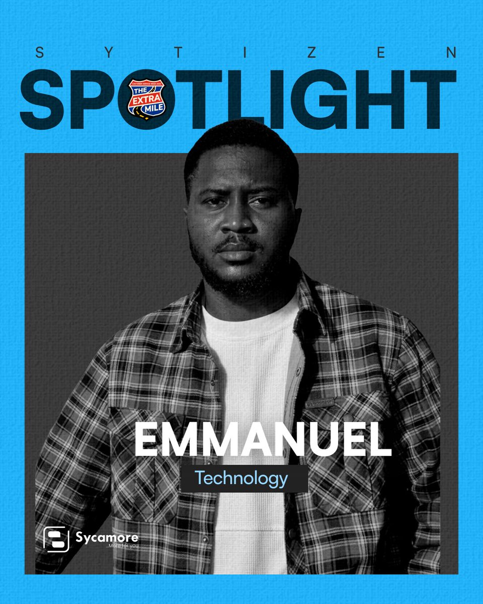 SycamoreNG's tweet photo. Emmanuel from the Tech Team shares how his team goes the extra mile to create a seamless experience and better serve our customers💚✨

#csw2026
#Sycamoreforyou https://t.co/1sQXLgju5T